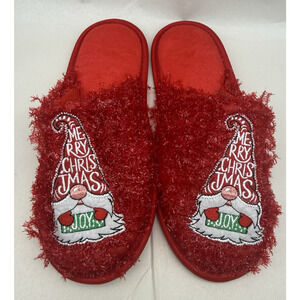 SOULROSE Women’s Christmas Slippers w/Tinsel & Soft Memory Foam for Indoor *READ